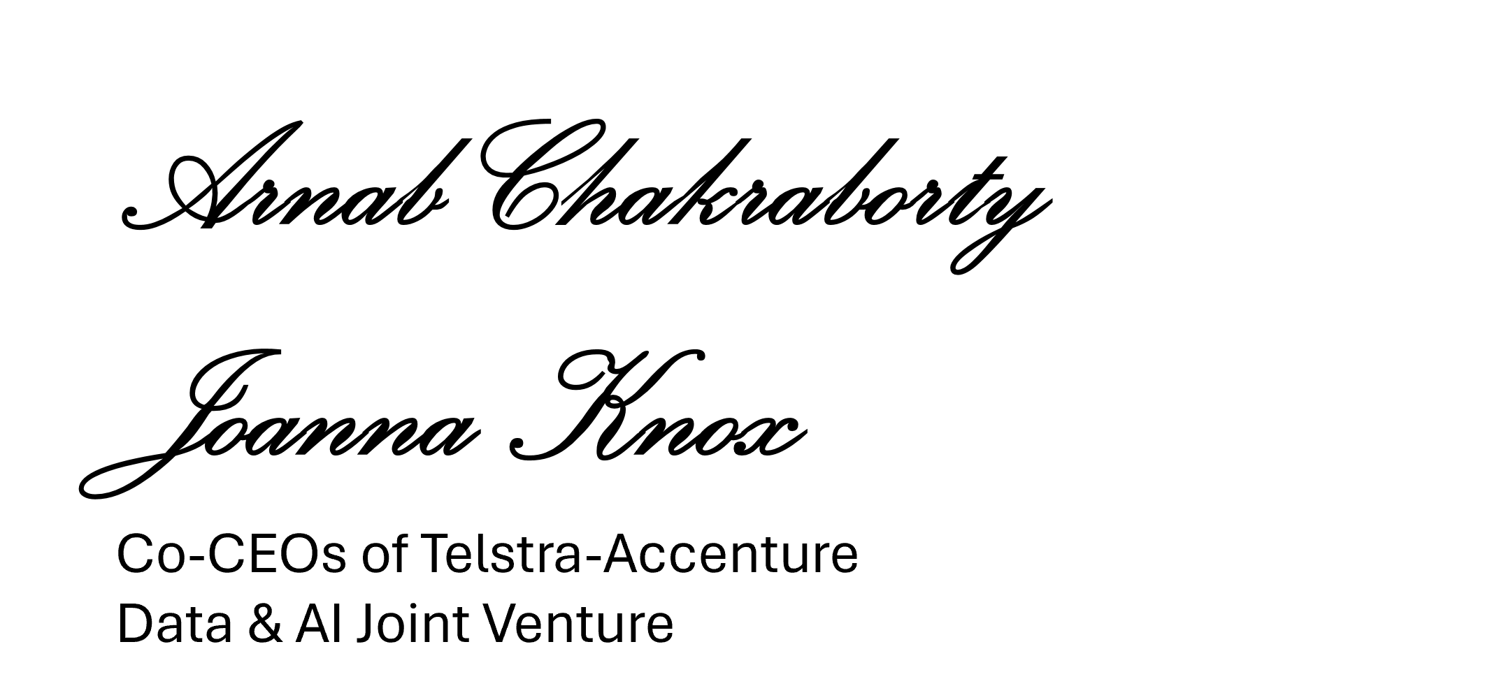 Co CEOs Signatures