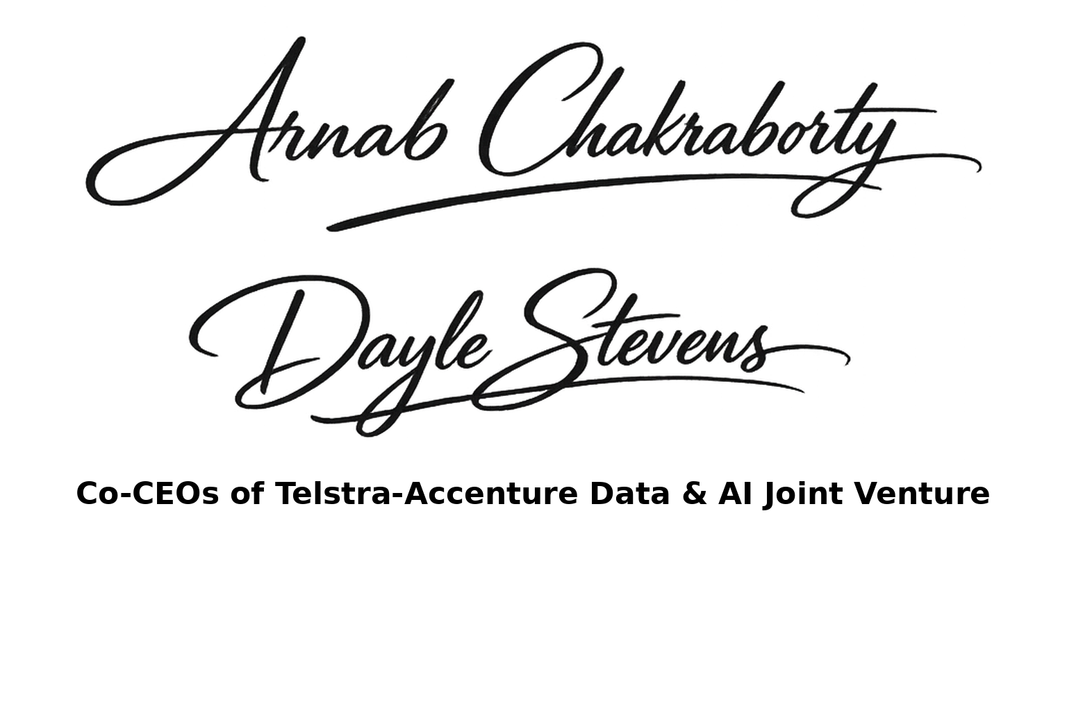 Co-CEOs Signatures